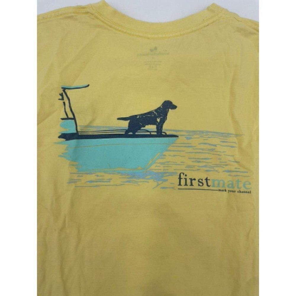 Southern Bouys First Mate 100% Pima Cotton Tshirt Small